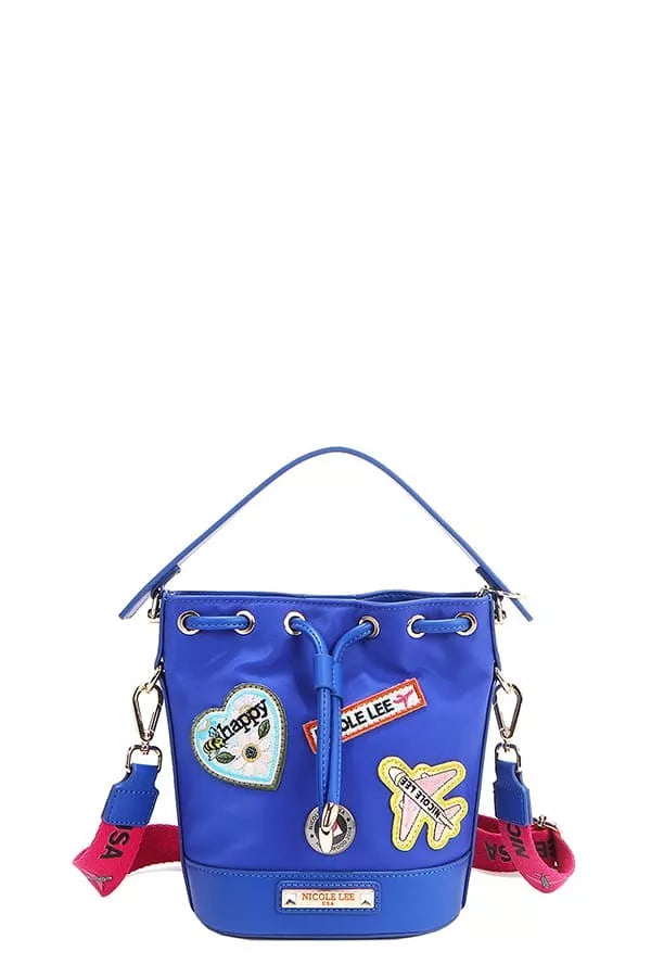 Color Patch Bucket Bag