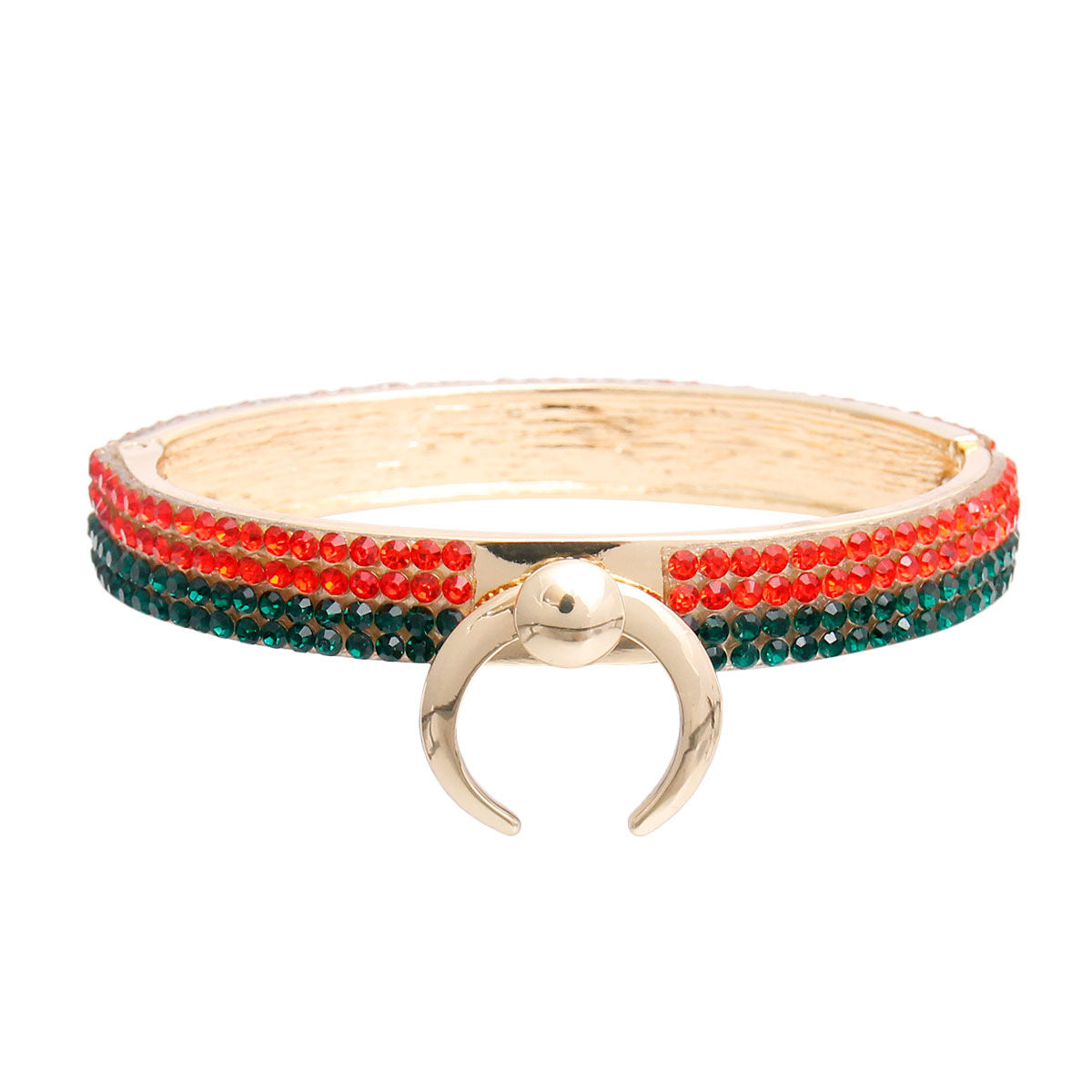 Gold Bracelet Eclipse Enchantment Stylish Statement Jewelry