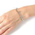 Lucky Silver Ball Bead Bracelet – Stylish Fashion Jewelry Accessory