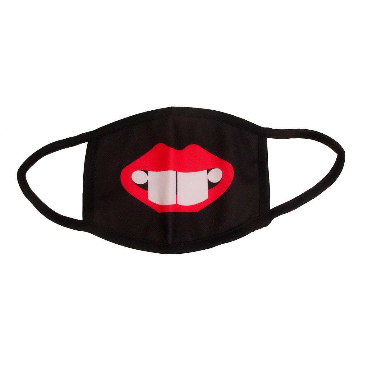 Face Mask Black Goofy Stylish Casual Accessory