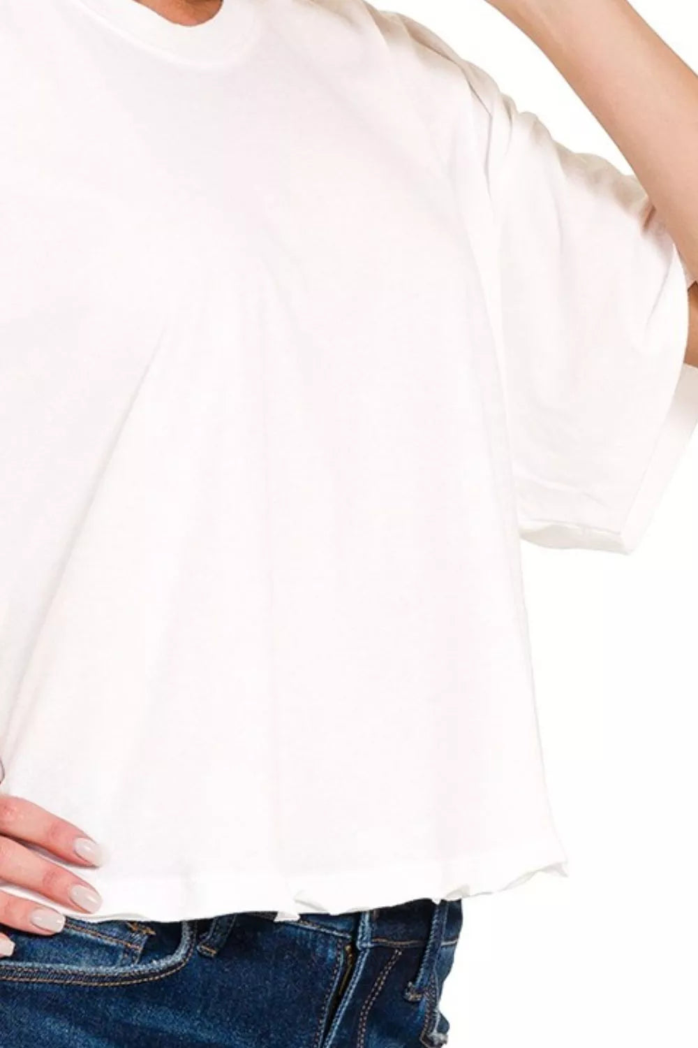 Cotton Round Neck Short Sleeve T-Shirt