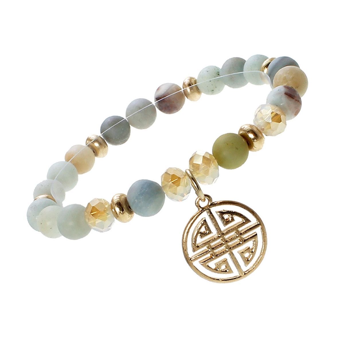 Natural Stone Bracelet Four Blessings Stylish Trendy Jewelry Accessory