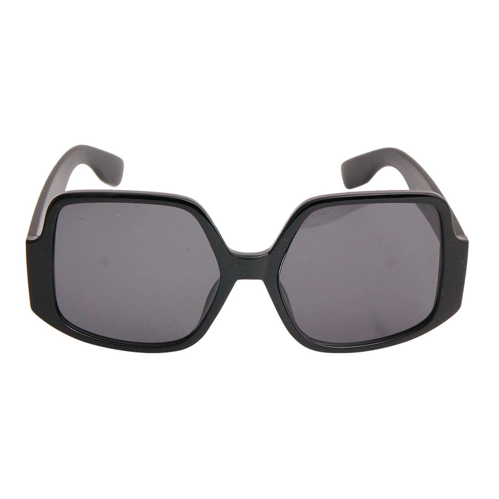 Sunglasses Retro Black Square Stylish Chic Fashion Accessory