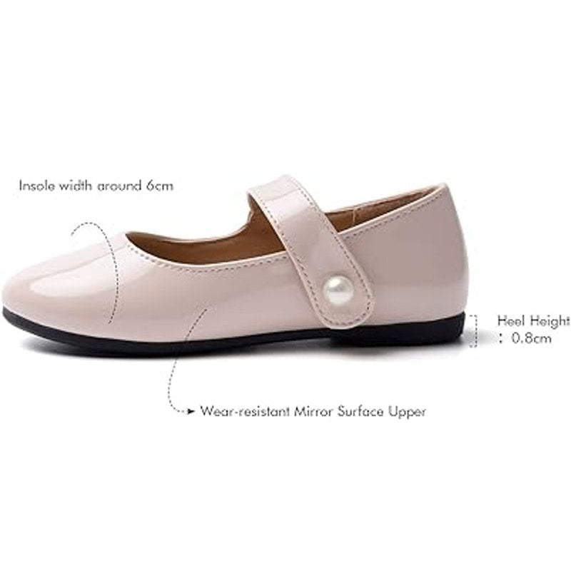 New Funky Monkey Toddler Girls Size 5 Tan Mary Jane Dress Ballet Flats Shoes