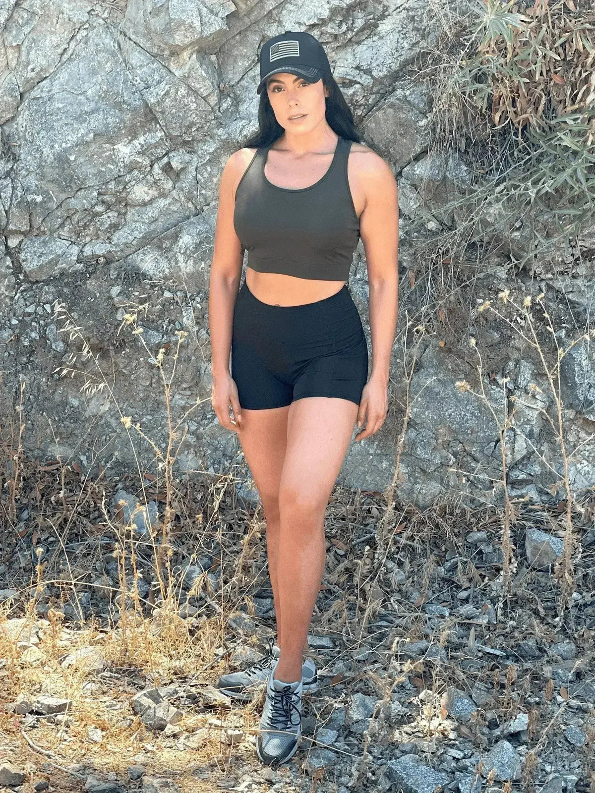 Racerback Training Crop Tank – Lightweight & Breathable for Workouts