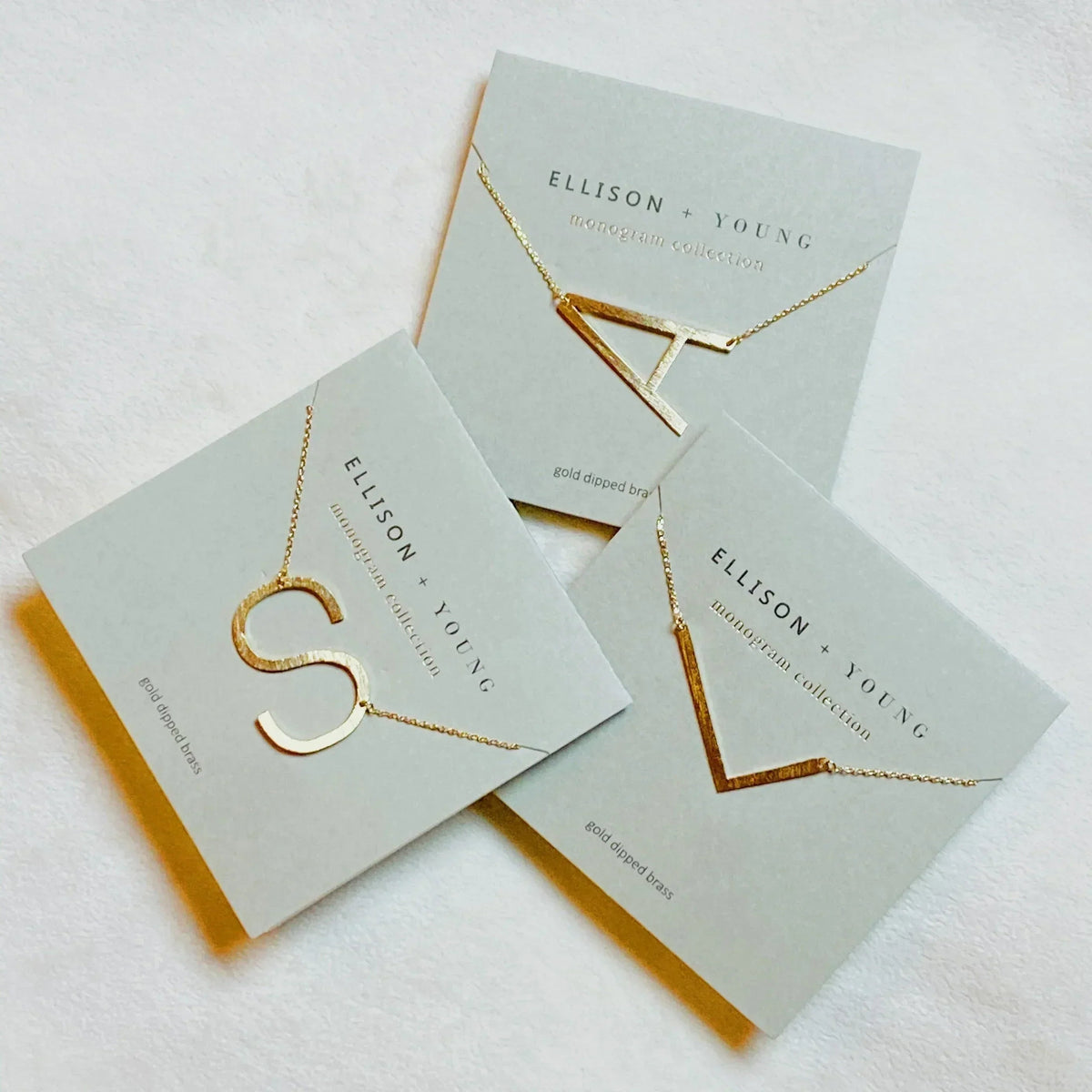 Monogram Collection Initial Necklace