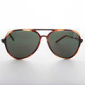Classic Vintage Aviator Sunglass with Glass Lens - Air Boss