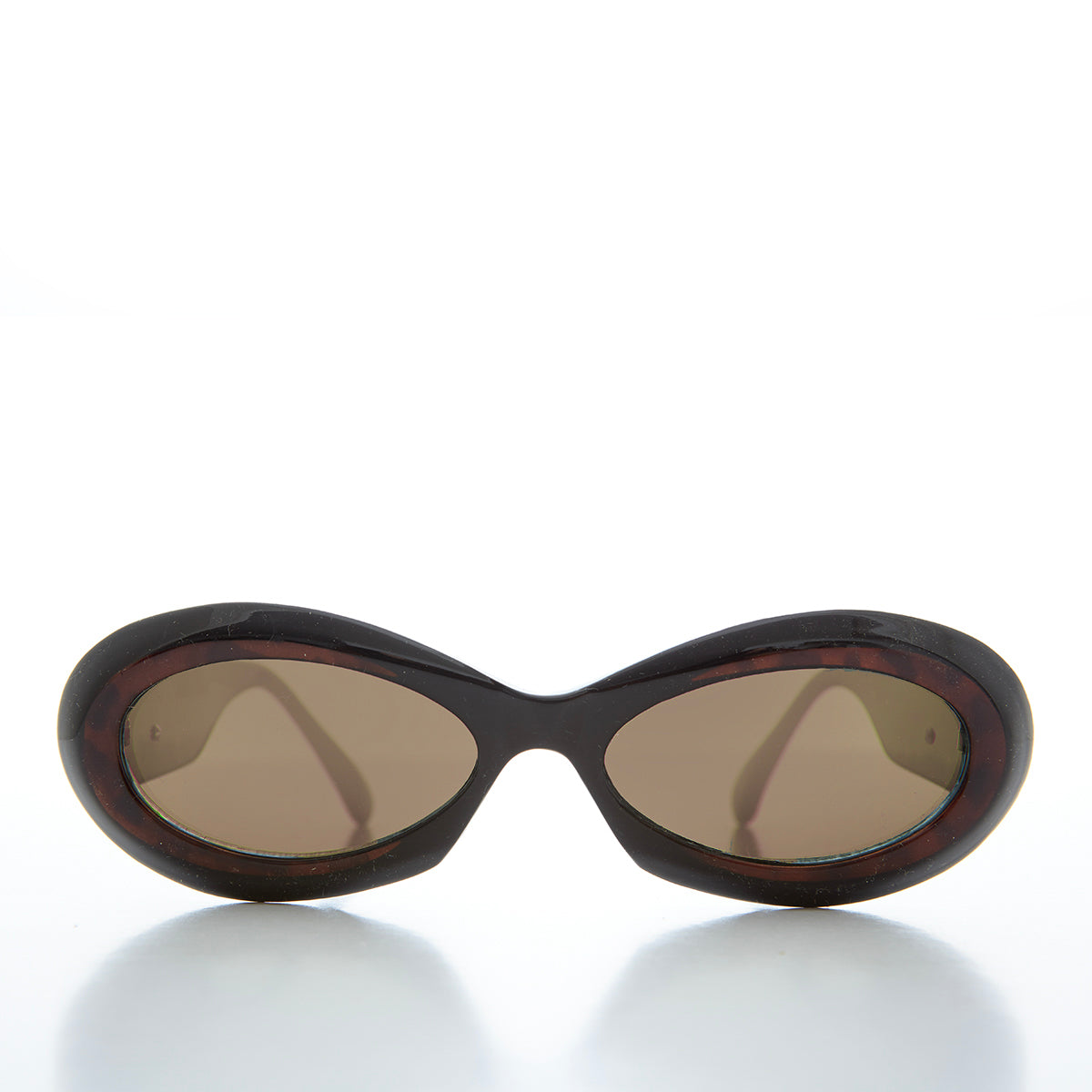 Classic Chunky Oval Women's Sunglasses - Alicia