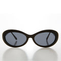 Mod Oval Cat Eye Vintage Deadstock 90s Sunglass - Anita