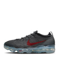 Nike Mens Air Vapormax 2023 Flyknit - Dark Grey/Gym Red