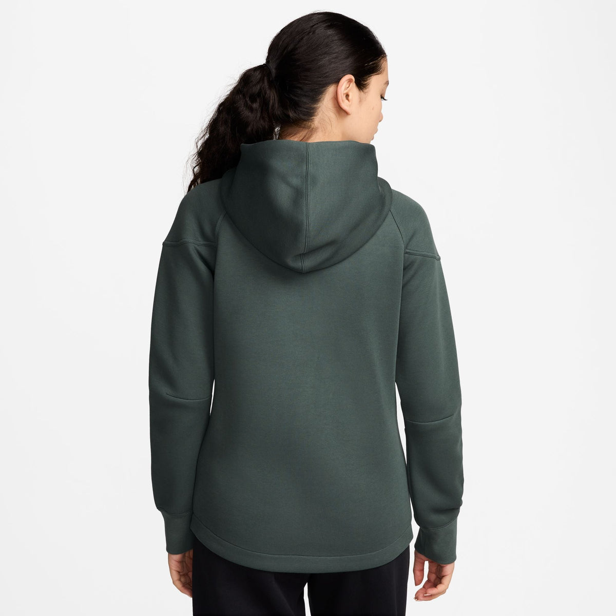 Nike Womens Sportswear Tech Fleece Windrunner - Vintage Green