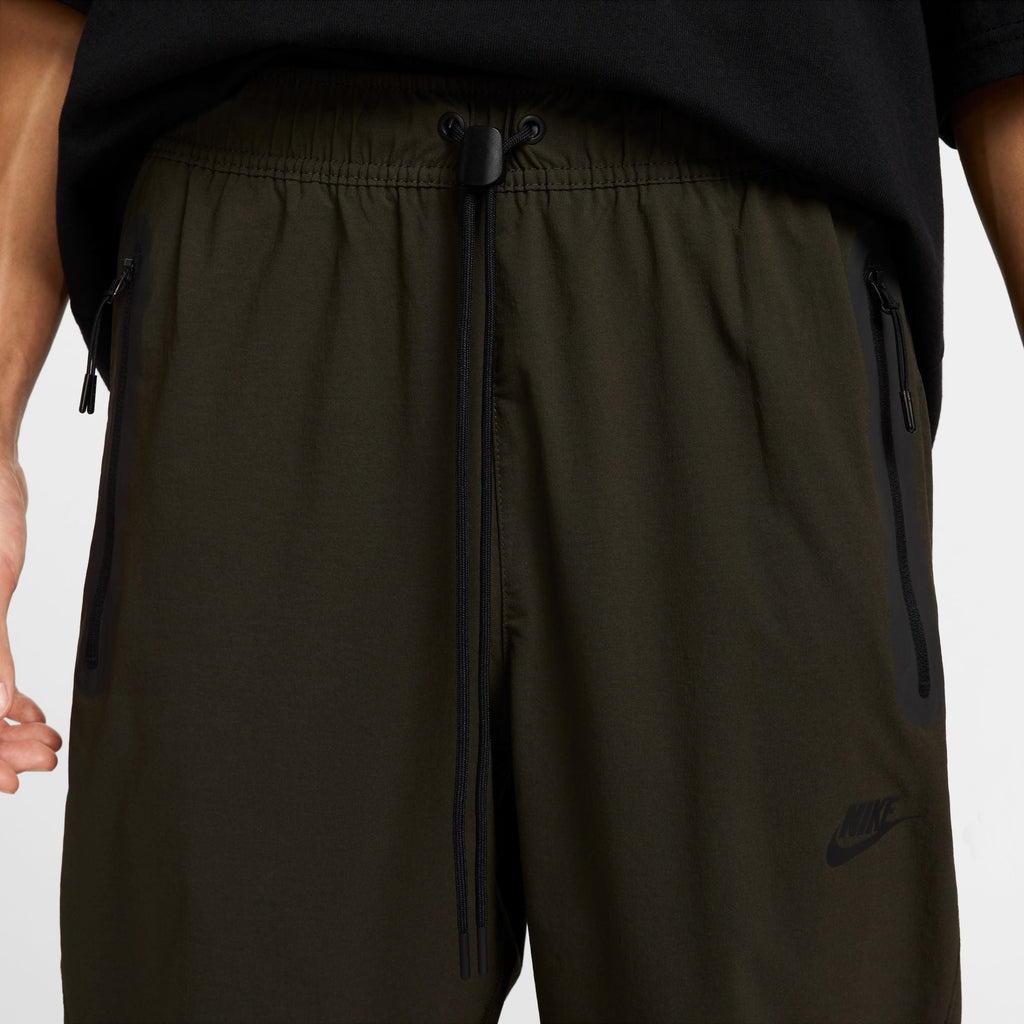 Nike Mens Tech Woven Pants - Sequoia/Black