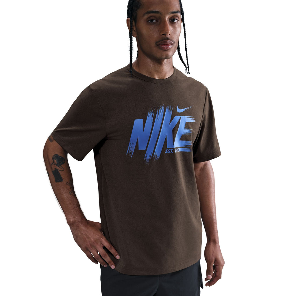 Nike Mens Hyverse Tee - Baroque Brown