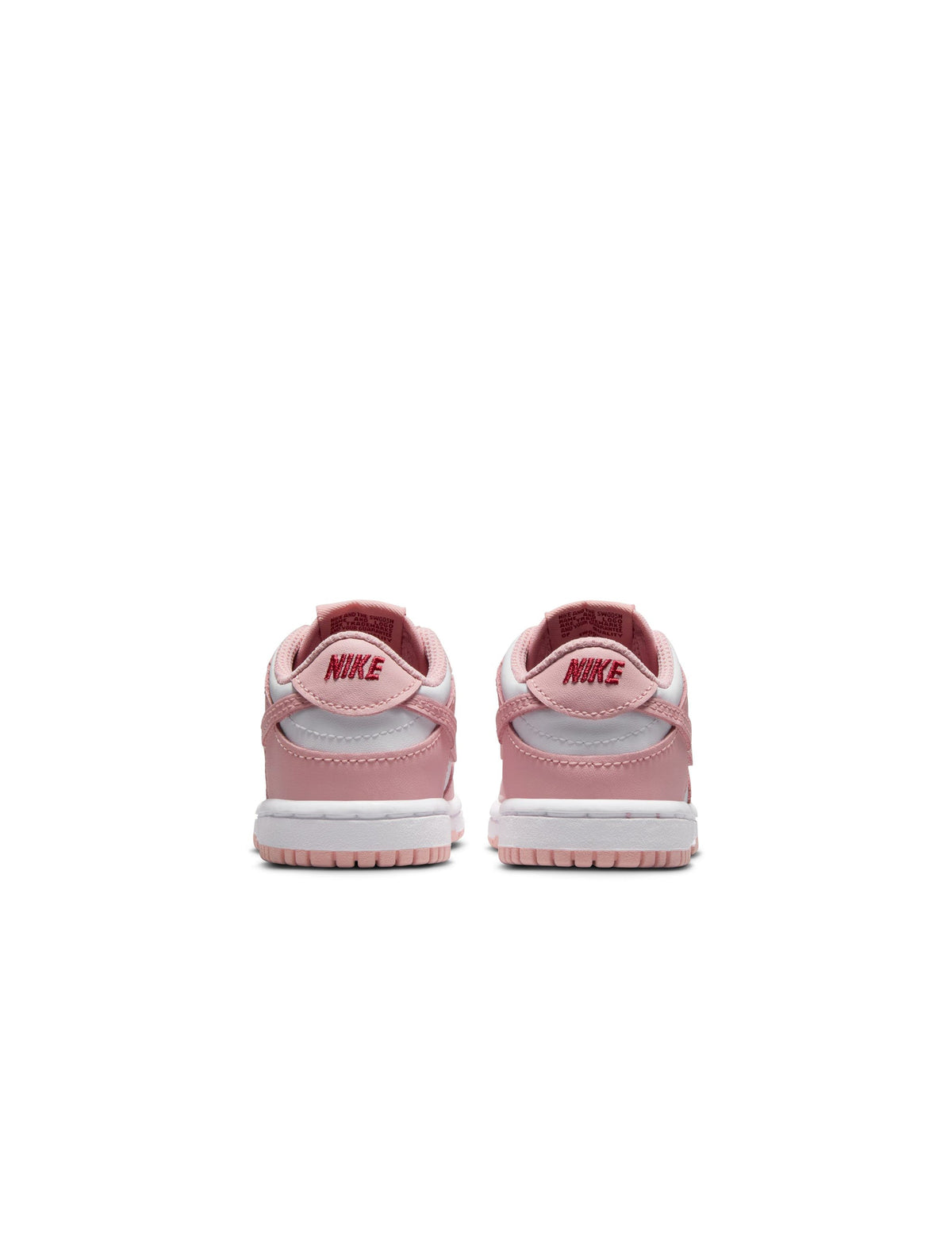 Nike (TD) Dunk Low - White/Pink Glaze