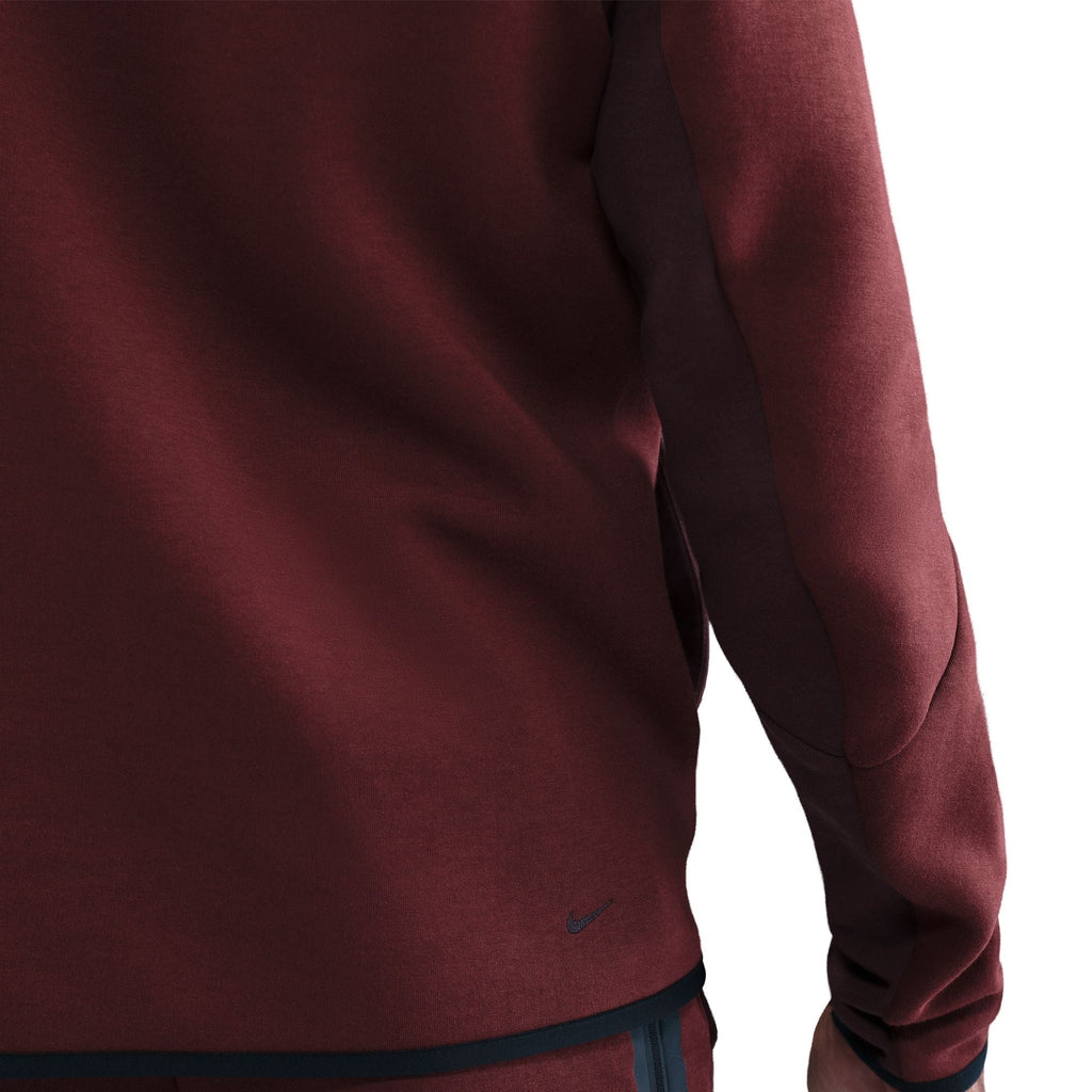 Nike Men's Tech Fleece Jacket - Dark Team Red