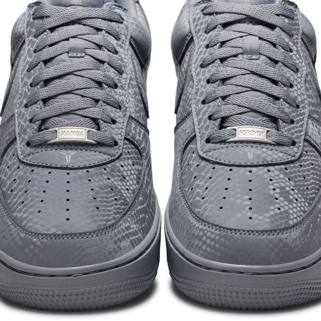 Nike Mens Kobe Air Force 1 Low - Wolf Grey