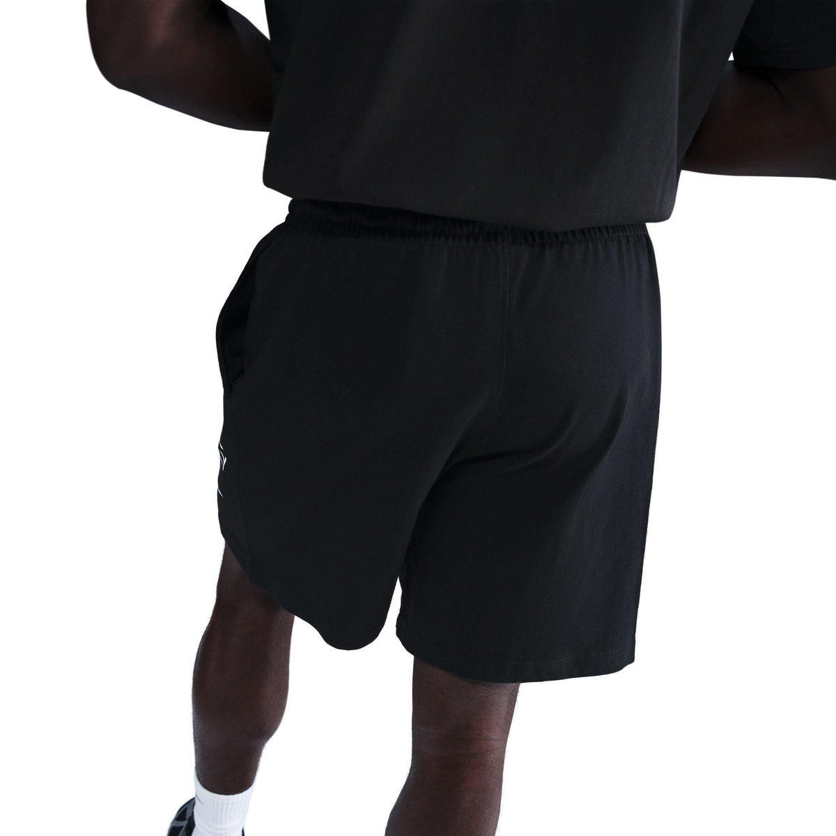 Nike Mens Club Knit Shorts - Black/White