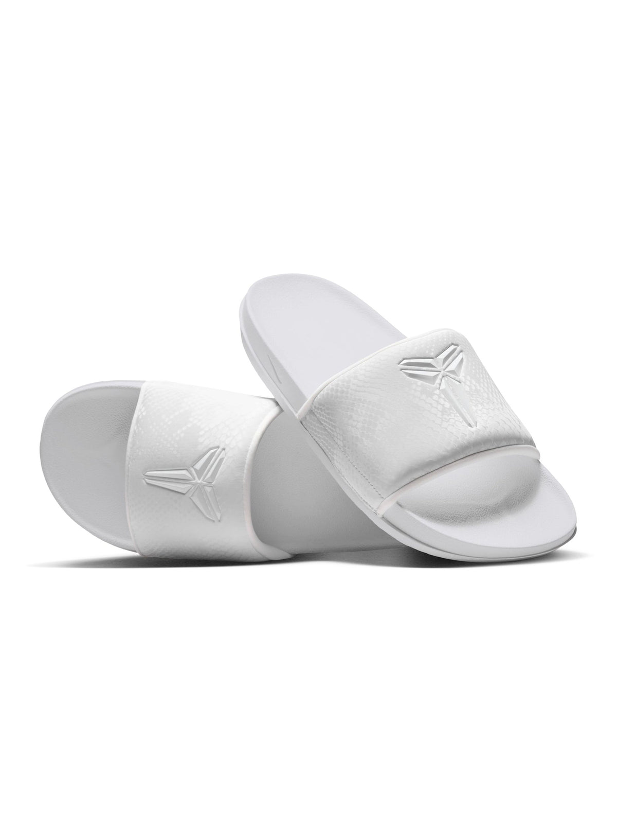 Nike Mens Kobe Offcourt Slides - White