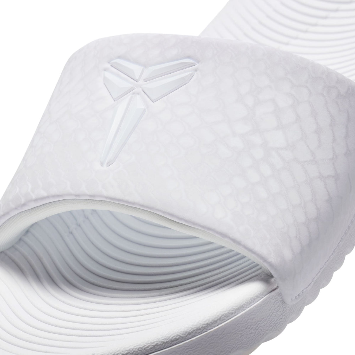 Nike Big Kids Kobe Kawa Slides - White