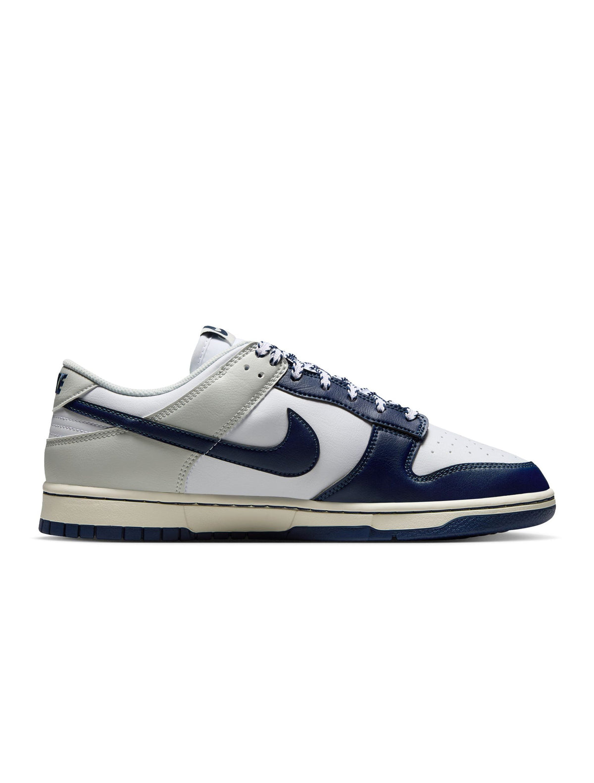 Nike Mens Dunk Low Retro - White/Midnight Navy