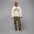 Air Jordan Mens French Terry Realtree Crewneck - Sail