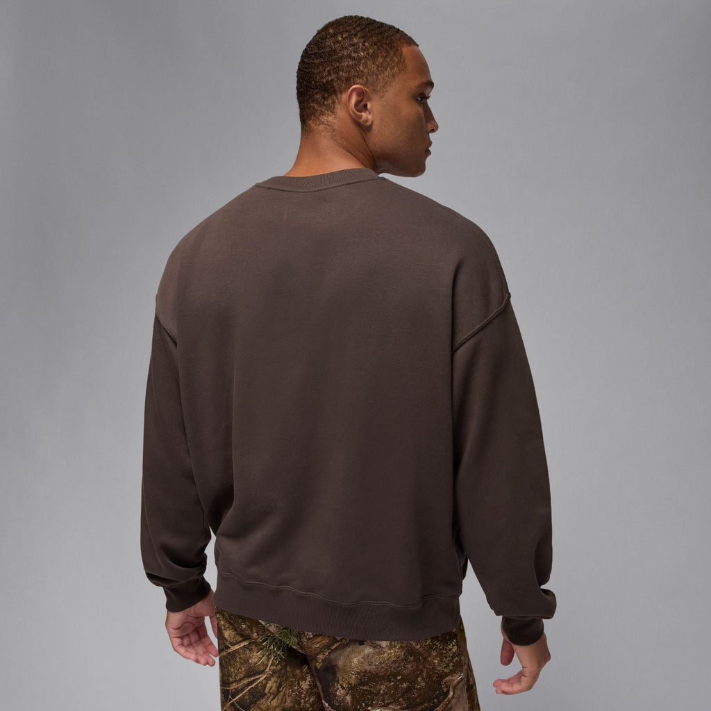 Air Jordan Mens French Terry Realtree Crewneck - Baroque Brown