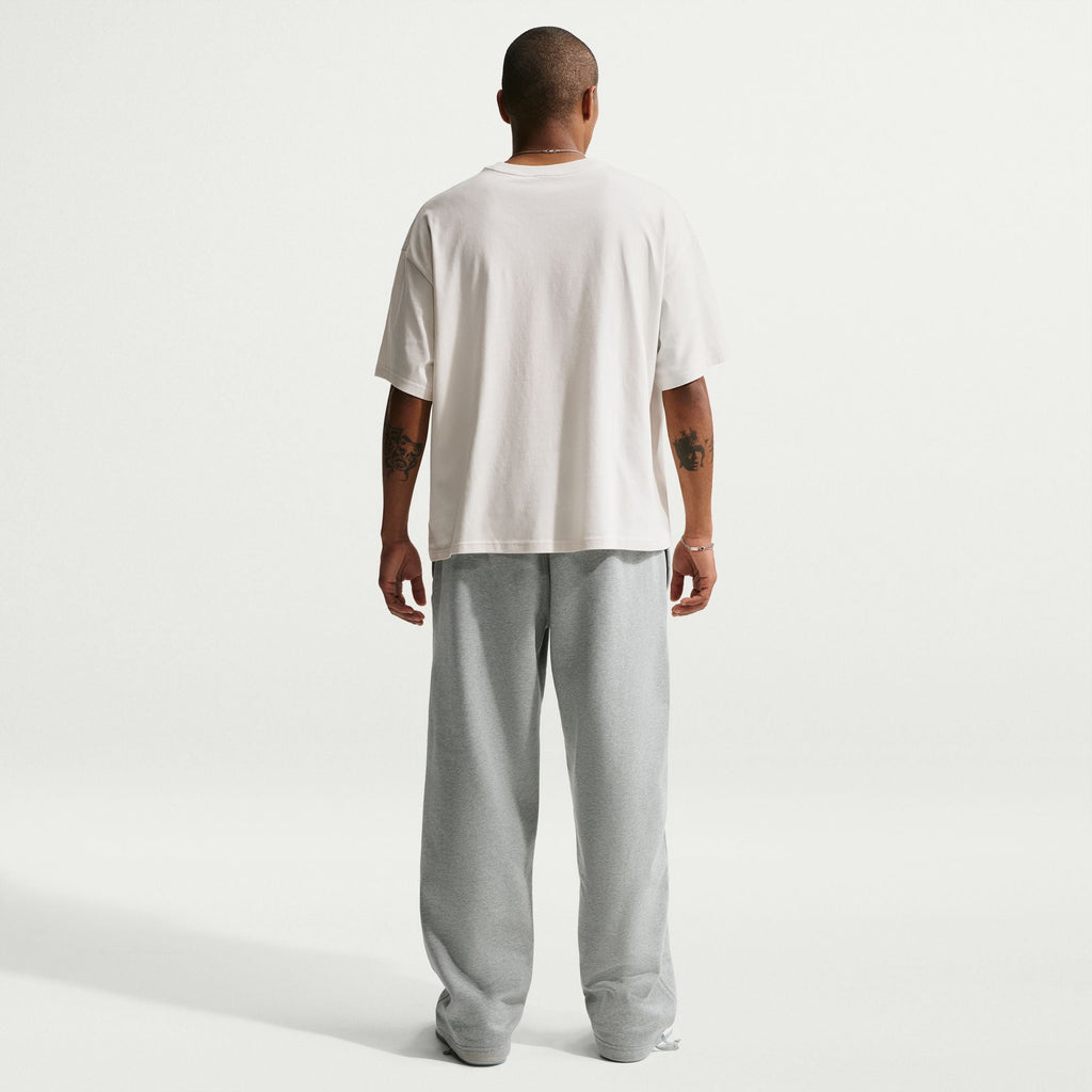 Nike Mens Solo Swoosh Joggers - Grey/White