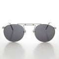 Round Art Deco Vintage Sunglasses - Aztec
