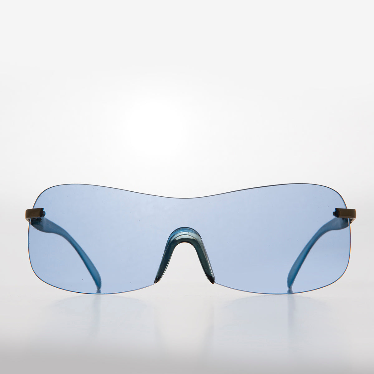 Mono Lens Shield Vintage Sunglasses - Blazer