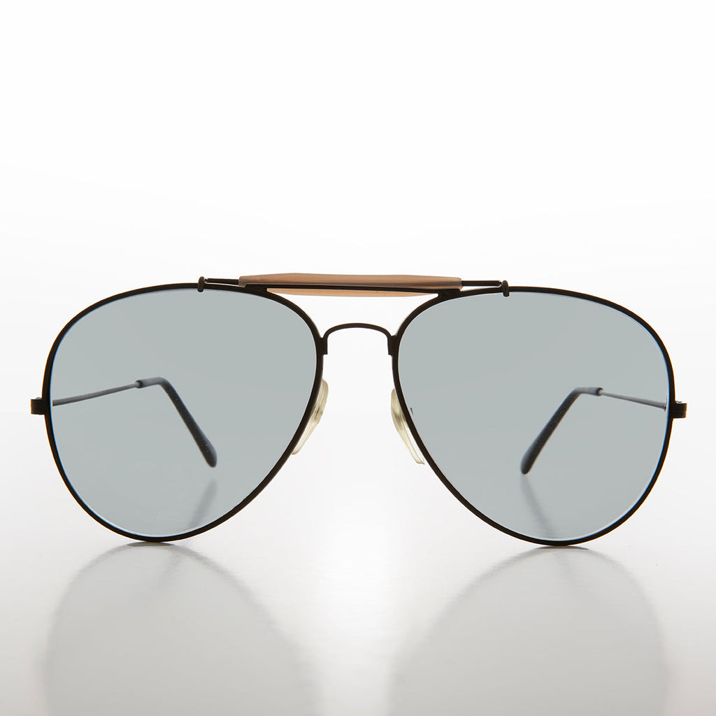 Pilot Sunglasses with Transition Lenses - Bud