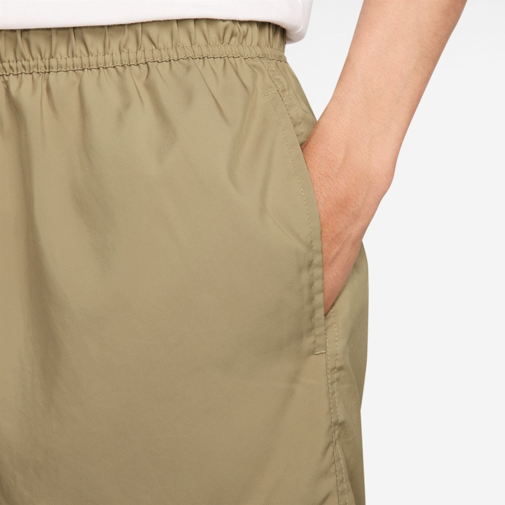 Nike Men's Club Parachute Shorts - Beige/White