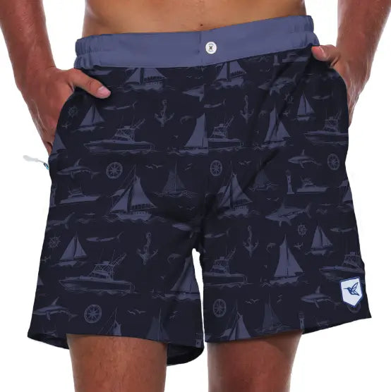 El Capitán Sugar Skull Swim Trunks