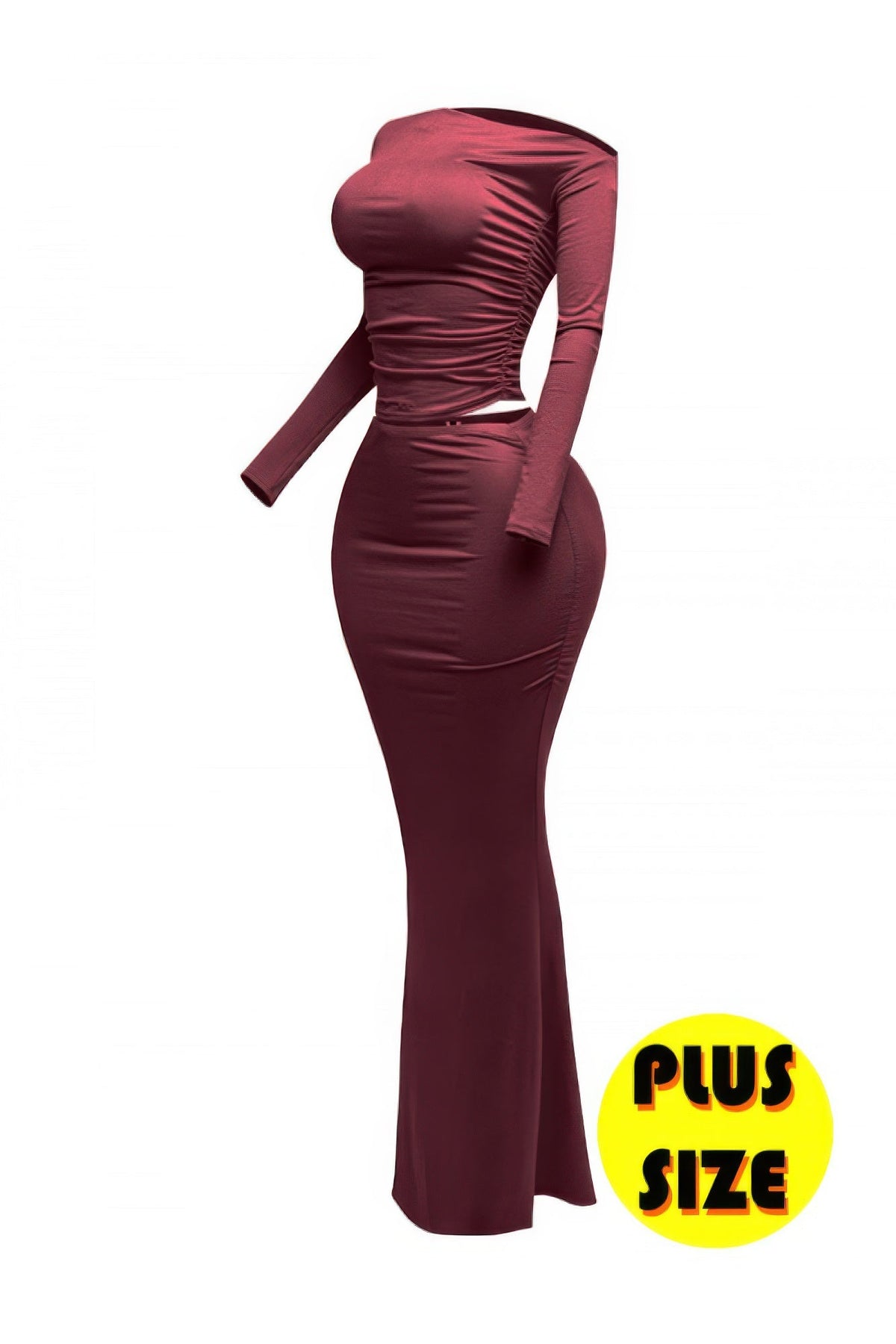 Off Shoulder Top & Skirt Set