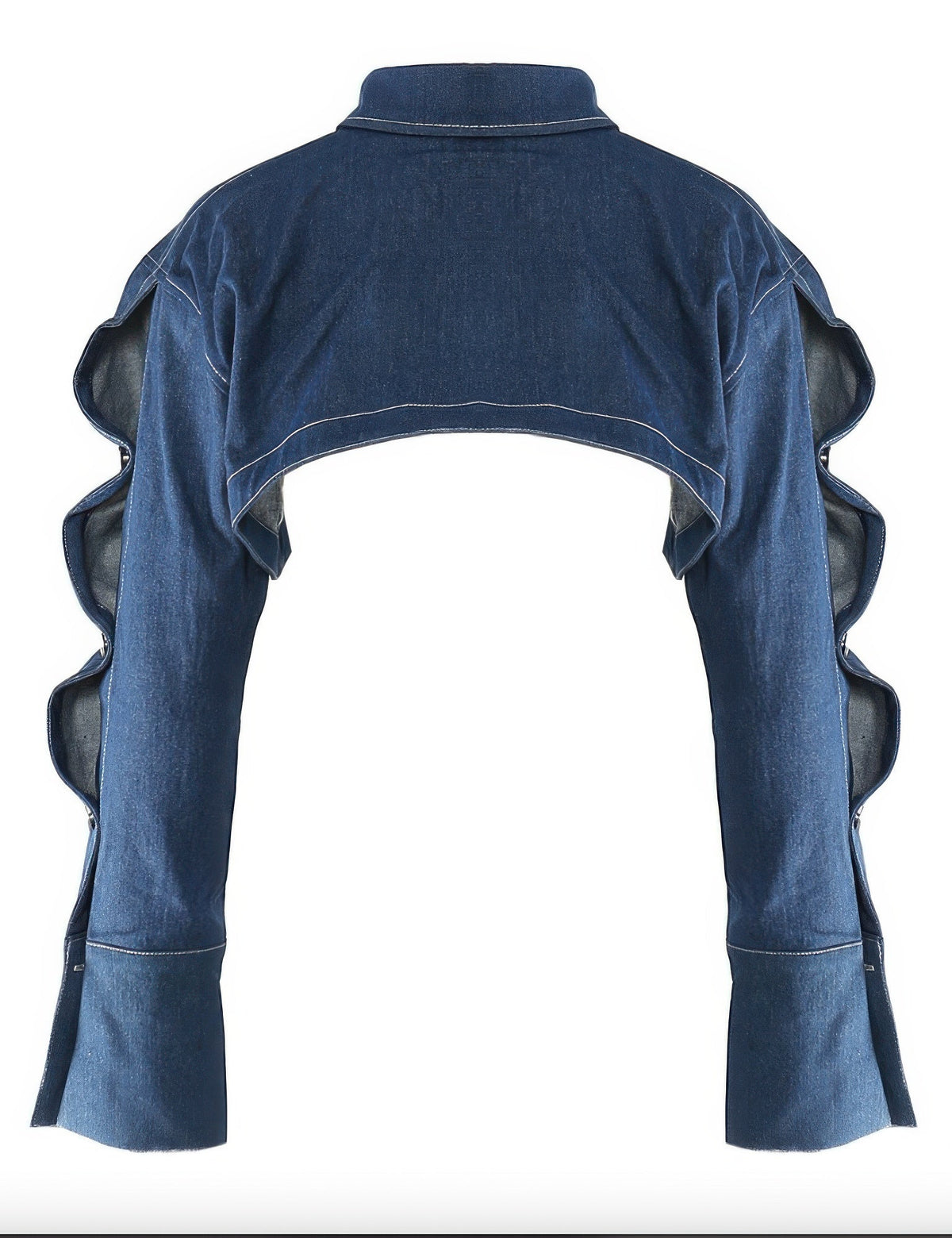 Button Down Denim Bolero