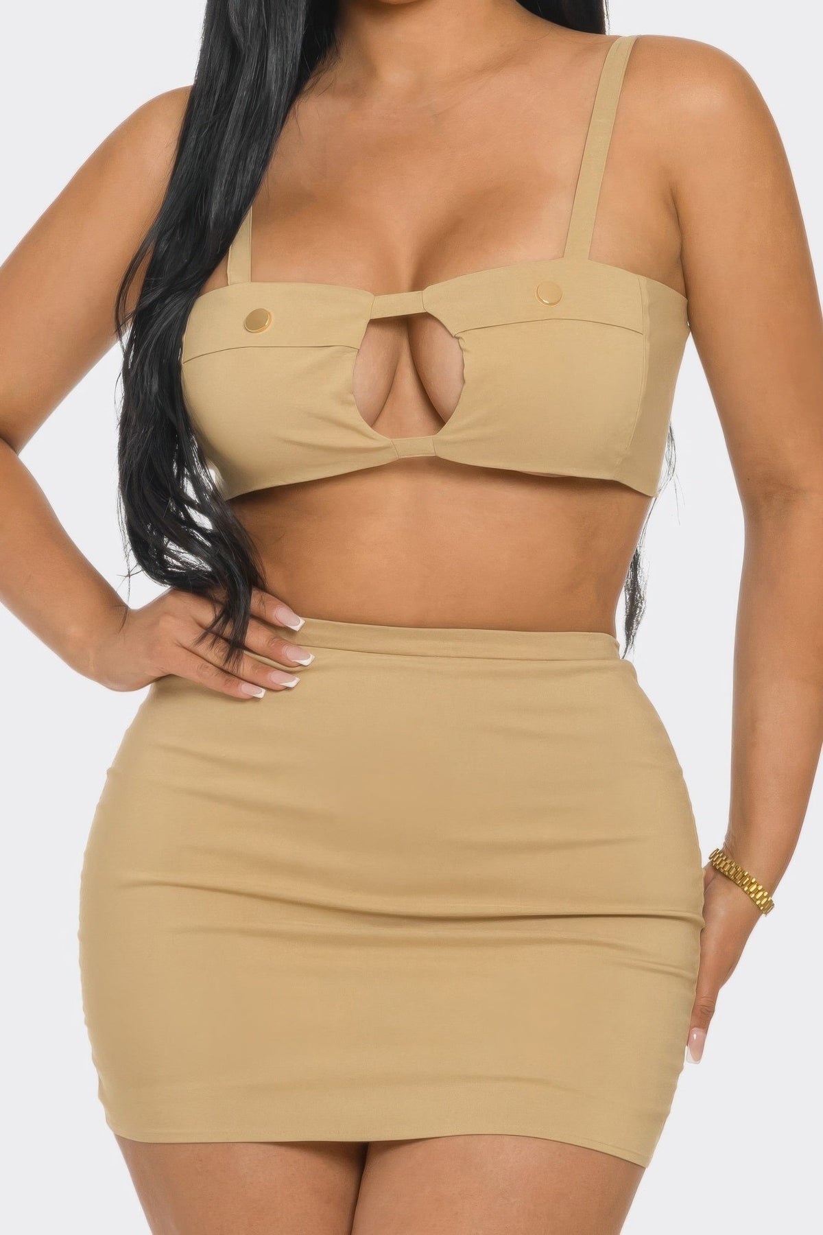 Peek a Boo Skirt Set