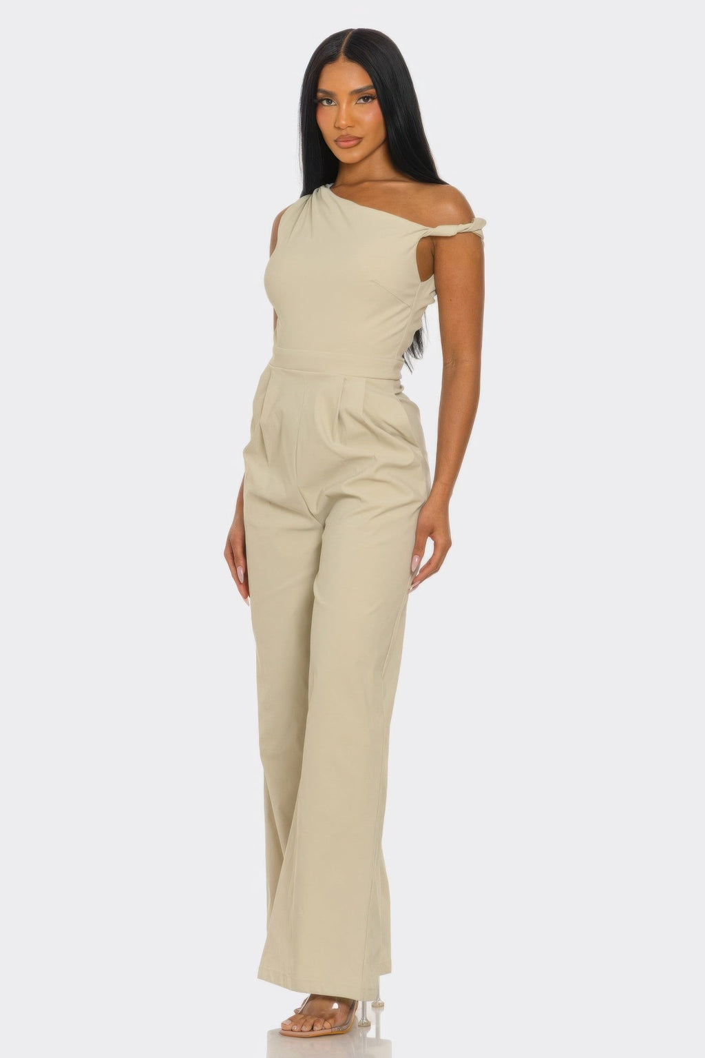 Poised One-shoulder Jumpsuit