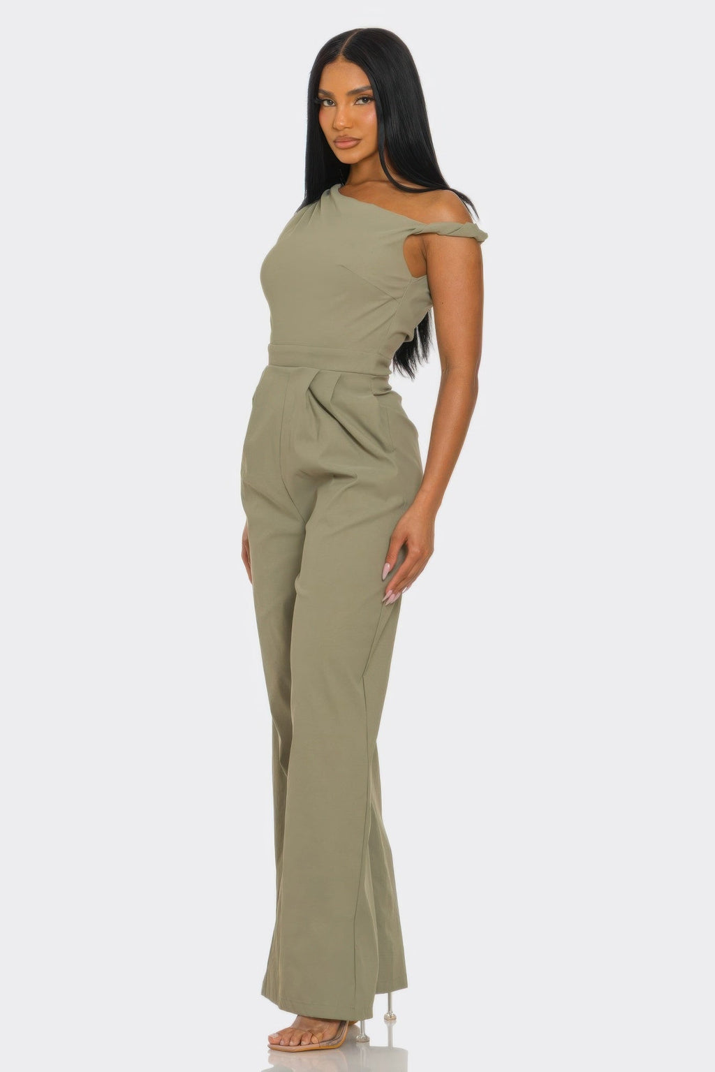 Poised One-shoulder Jumpsuit