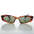 Hipster Cool Thin Crazy Cat Eye Sunglass - Cortney