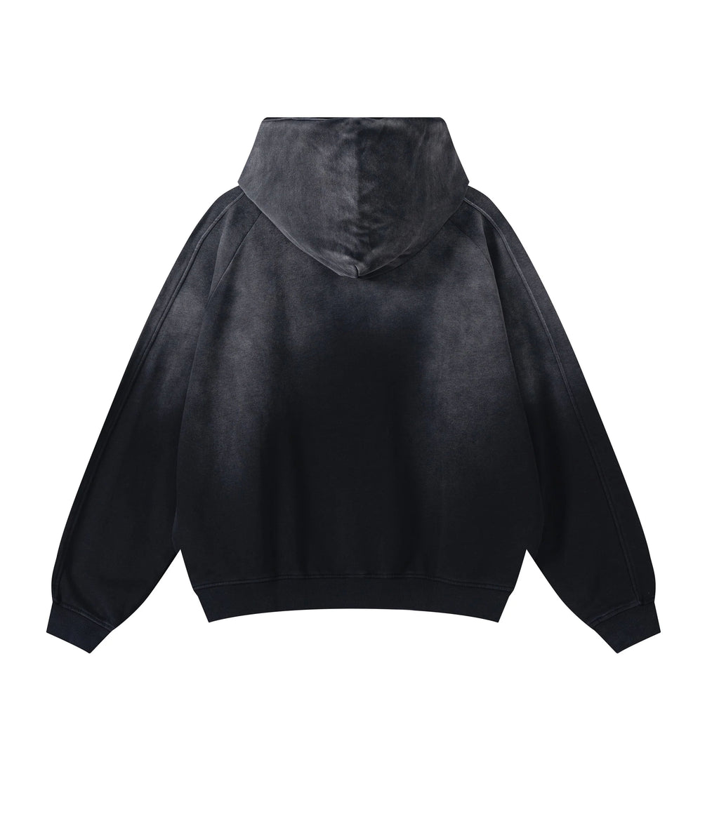 NOIR CONTRAST PANEL HOODIE