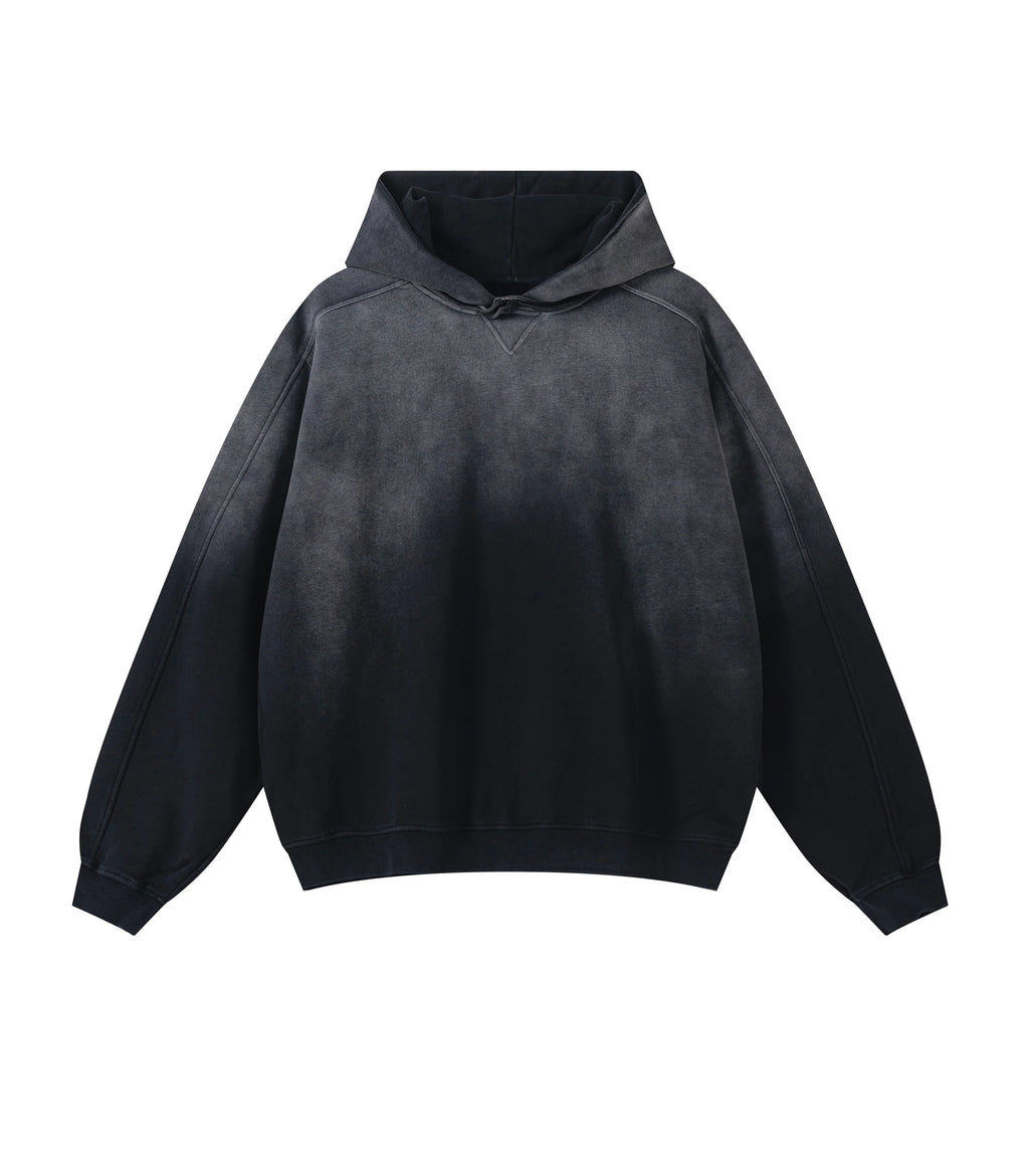 NOIR CONTRAST PANEL HOODIE