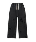 NOIR DESTROYED SWEATPANTS