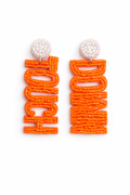 Touchdown Football Earrings