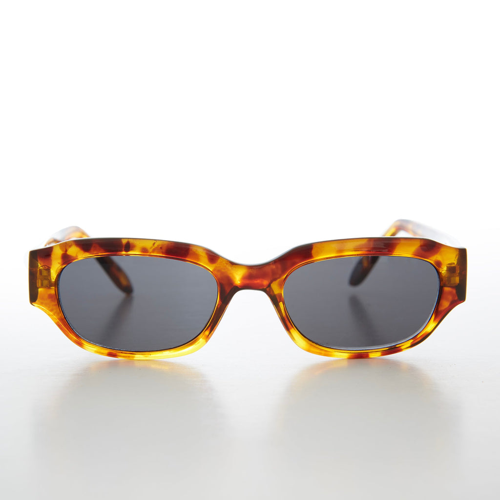 Mod Bold Rectangular Unisex Stylish Sunglasses - Dana