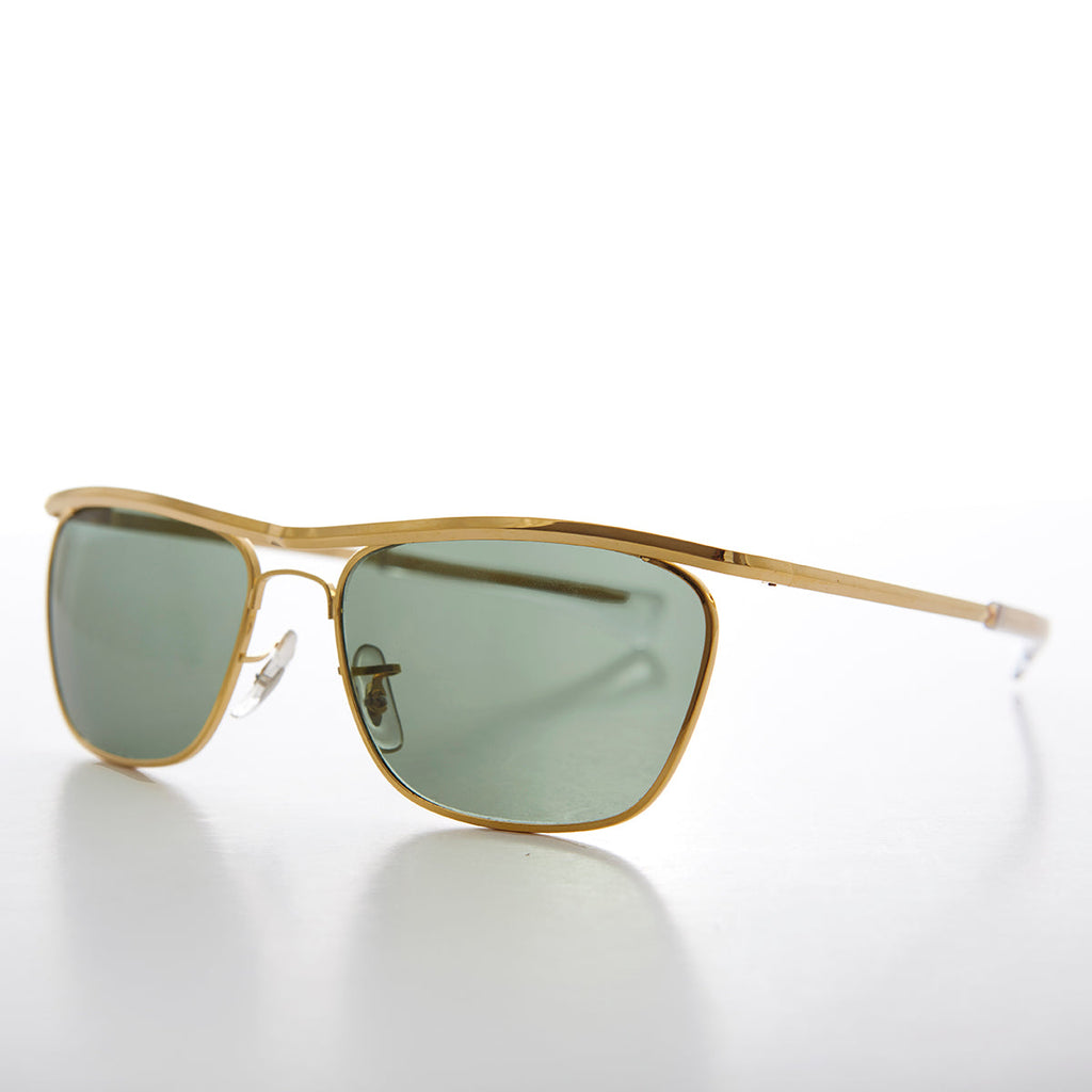 80s Biker Sunglass Glass Lens - Darian