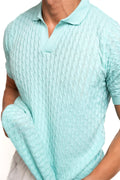 Men's Sky Blue Polo Shirt