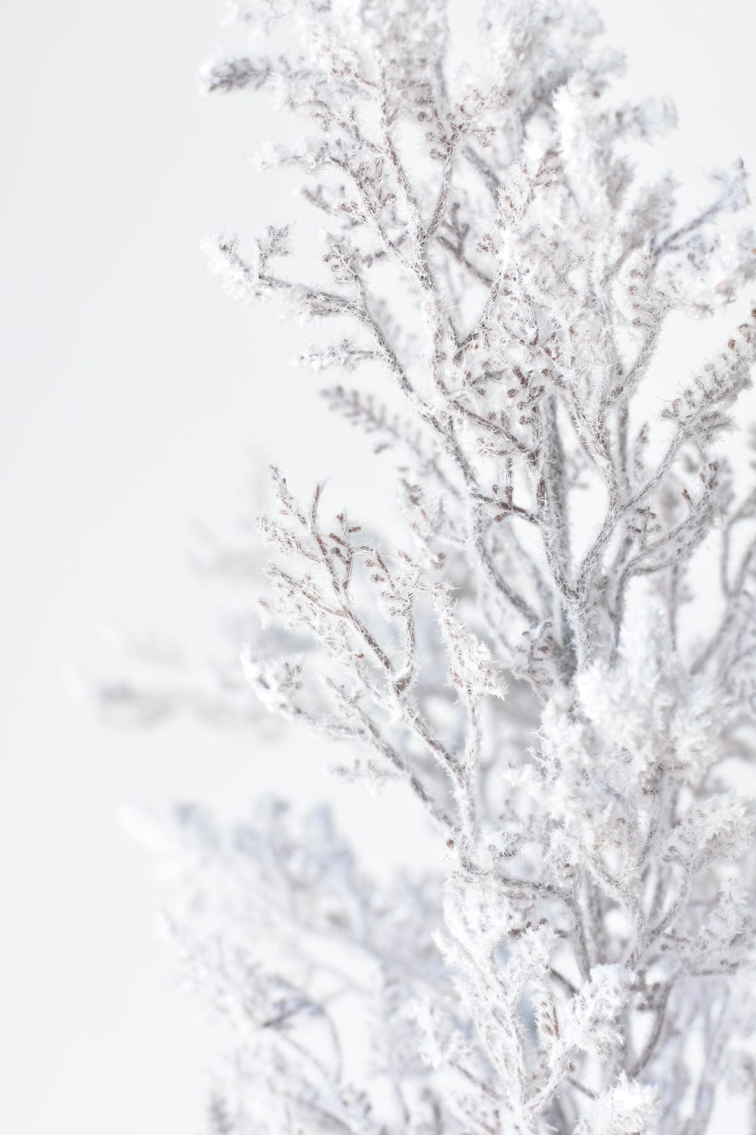 29.5" Faux Flocked Twig Bundle (3 Stems)