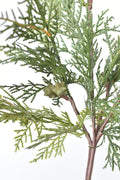 16" Faux Cedar with Pod Stem