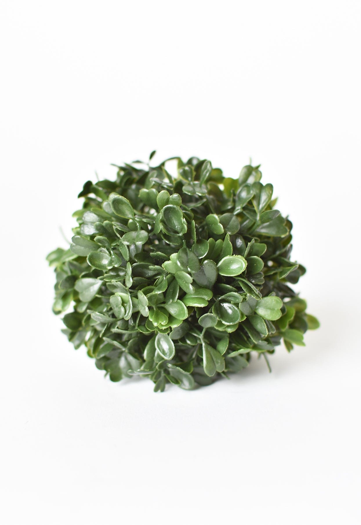 4" Faux Boxwood Ball