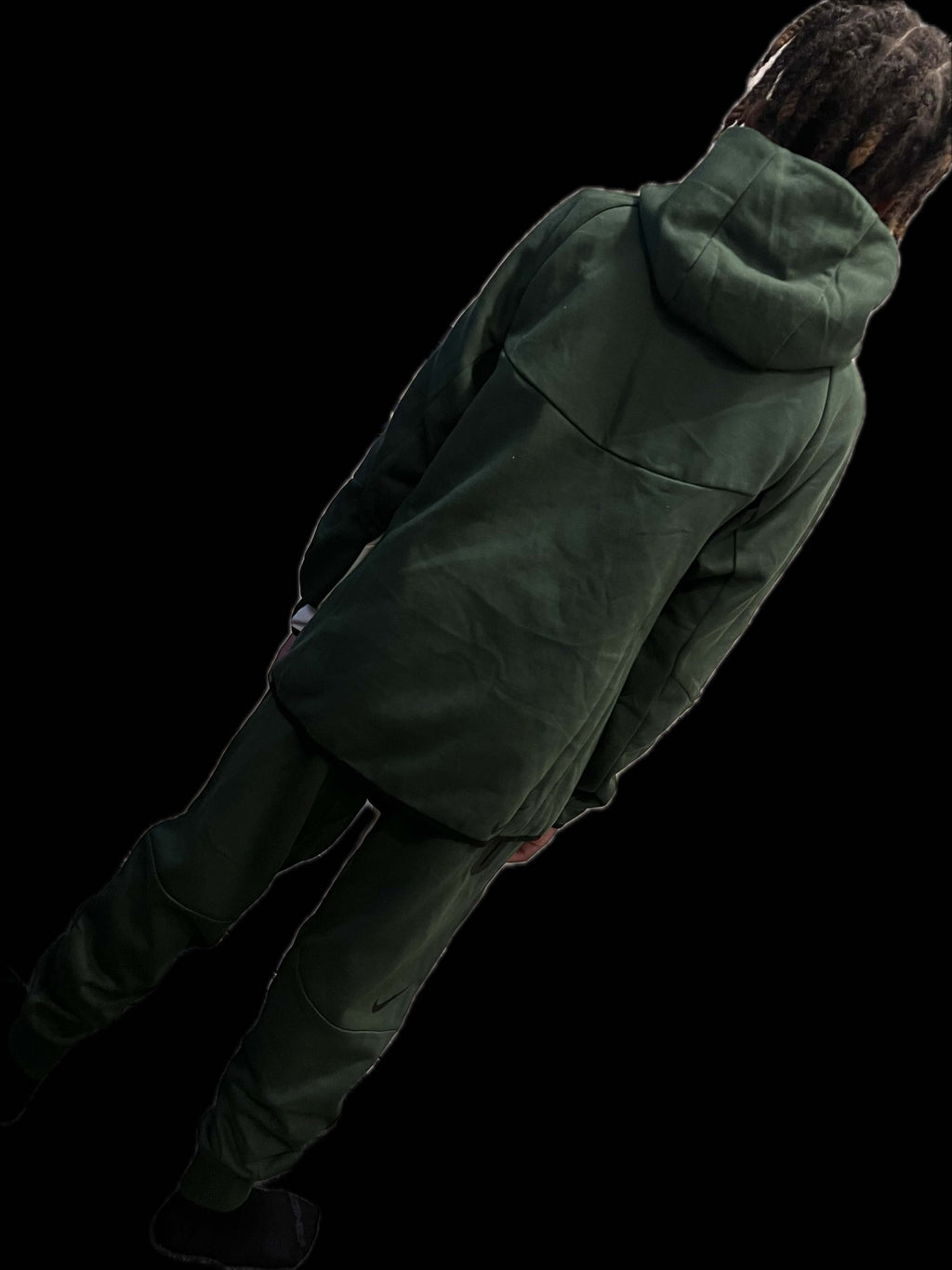Men’s Tech Lightweight Fleece Sweatsuit, Hoodie Jogger Set, Street Luxe Tracksuit