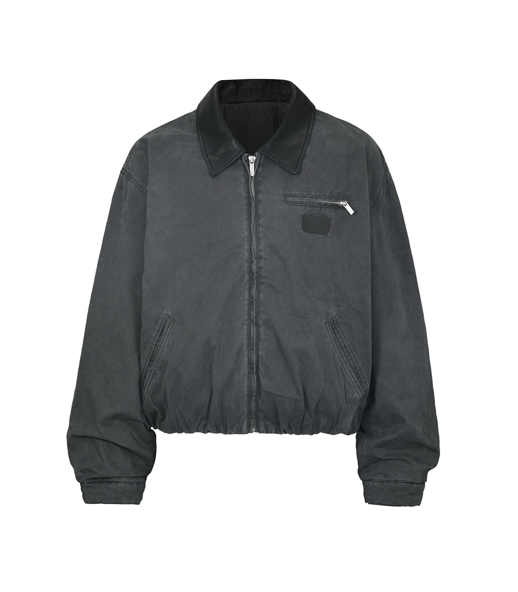 BLACK VINTAGE HUNTERS JACKET